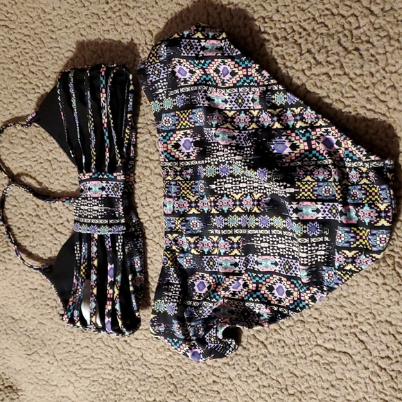 Blue swimsuit - Picture 2 of 3